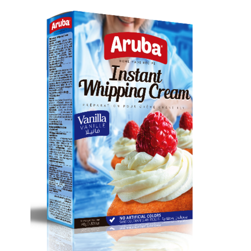 Aruba Whipping Cream Vanilla Diet 500G