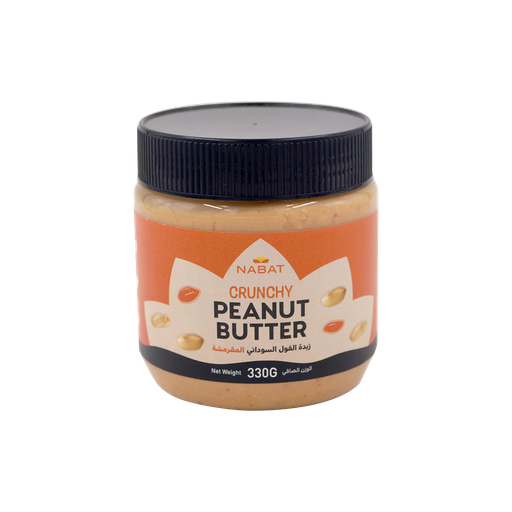 Natural Peanut Butter Crunchy 330g
