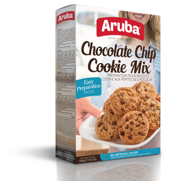 Aruba Cookies Vanilla + Chocolate Chips 500G