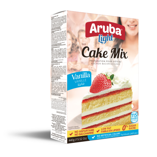 Aruba Cake Mix Sugar Free Vanilla 440G