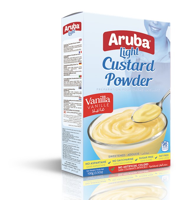 Aruba Custard Vanilla Light 100G