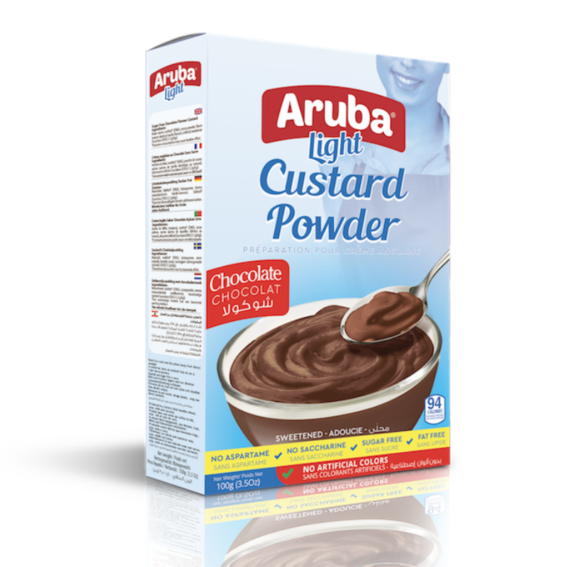Aruba Custard Chocolate Light 100G