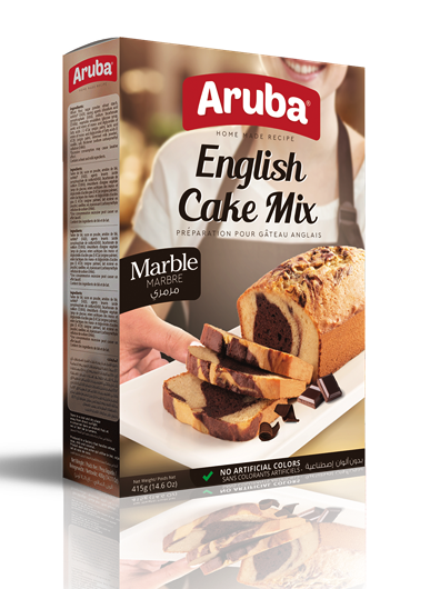 Aruba English Cake Marbled 415G