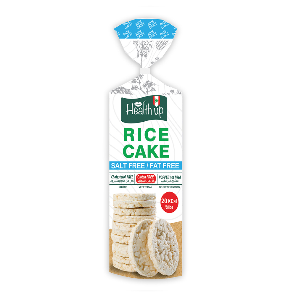 Health Up Gf RiceCake NoSalt 120G