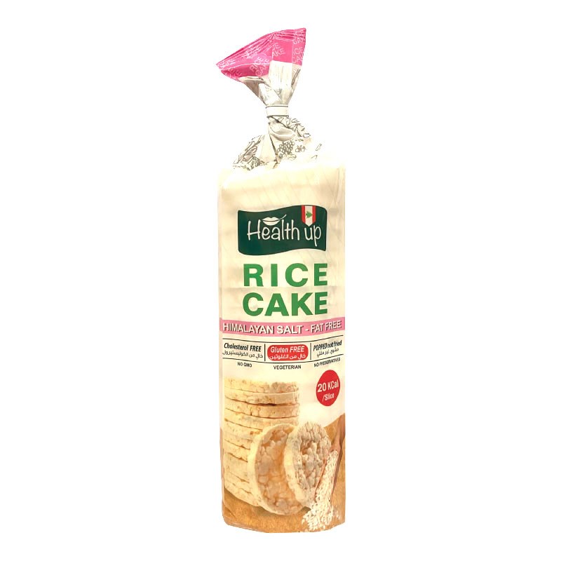 Health Up Gf RiceCake Himalayan Salt 120G