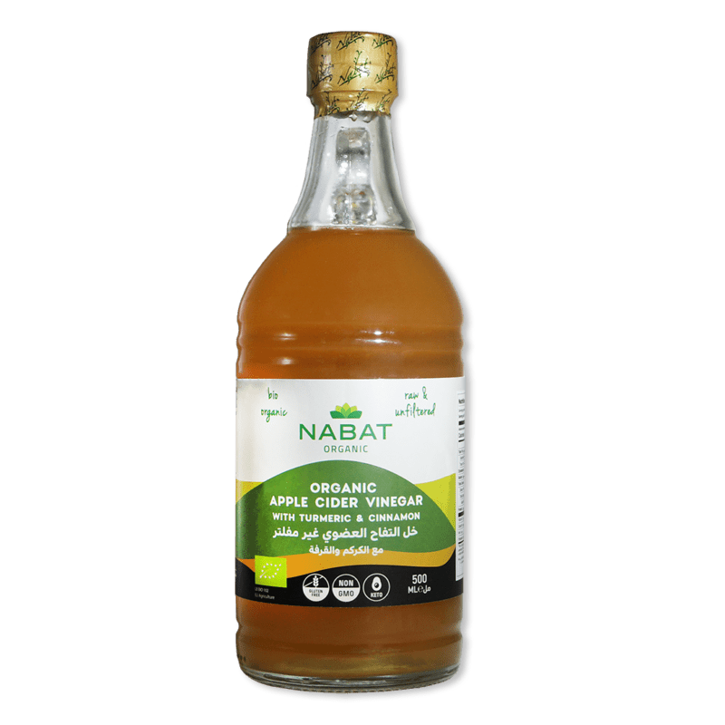 Organic Apple Vinegar With Turmeric & Cinnamon