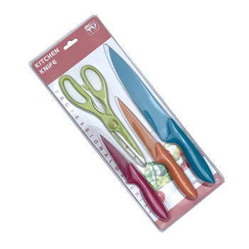 Knife Set with Scissors