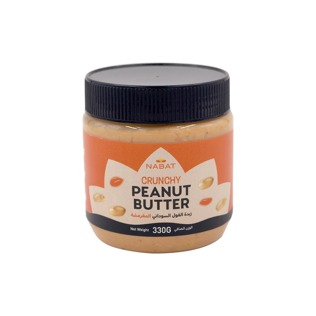 Natural Peanut Butter Crunchy 330g