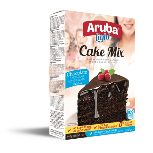 Aruba Cake Mix Sugar Free Chocolate 440G