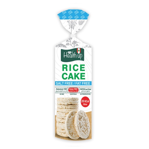 Health Up Gf RiceCake NoSalt 120G