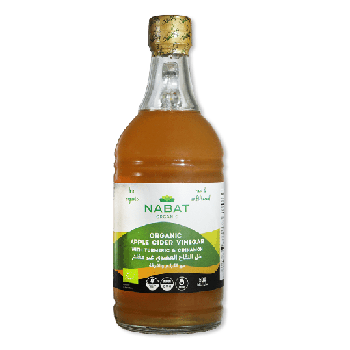 Organic Apple Vinegar With Turmeric & Cinnamon
